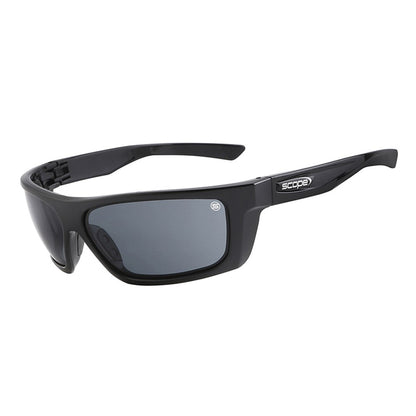 Scope Flash Jet Black Gloss 160 Safety Glasses