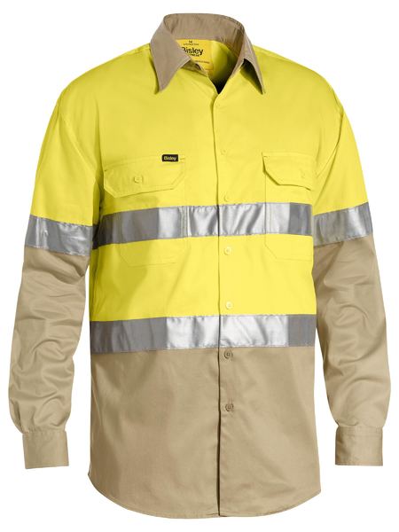 Bisley BS6696T Taped Hi Vis Cool Lightweight Shirt
