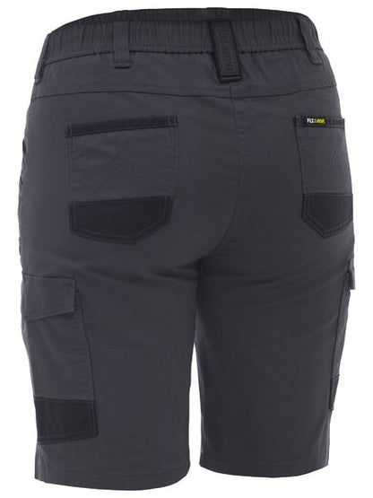 BSHL1338 Bisley Women's Flx & Move™ Elastic Waist Cargo Short