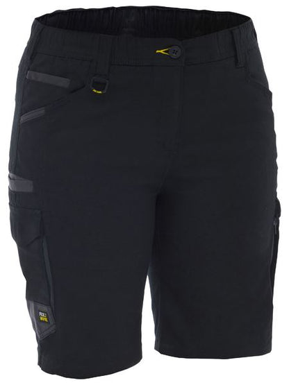 BSHL1338 Bisley Women's Flx & Move™ Elastic Waist Cargo Short