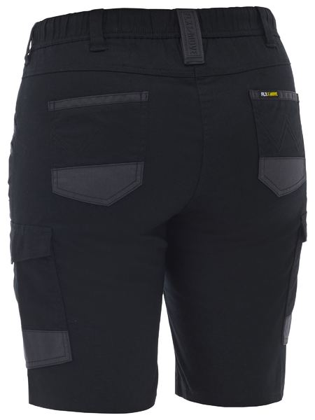 BSHL1338 Bisley Women's Flx & Move™ Elastic Waist Cargo Short