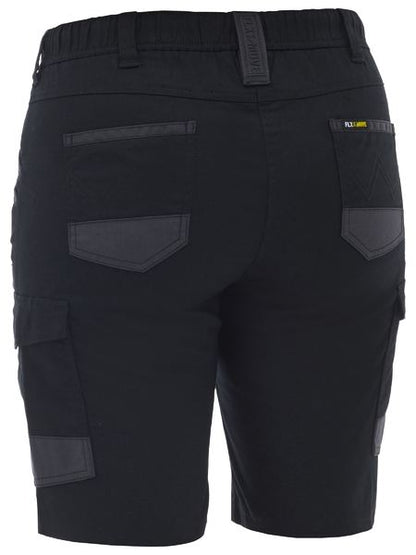 BSHL1338 Bisley Women's Flx & Move™ Elastic Waist Cargo Short