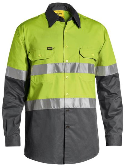 Bisley BS6696T Taped Hi Vis Cool Lightweight Shirt