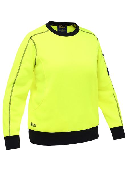 BKL6722 Bisley Women's Work Fleece Crew Neck Jumper