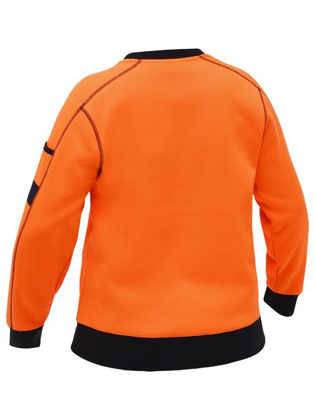 BKL6722 Bisley Women's Work Fleece Crew Neck Jumper