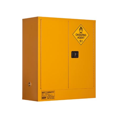 5530AOA Oxidizing Agent Storage Cabinet: 160L - 2 Doors - 2 Shelves