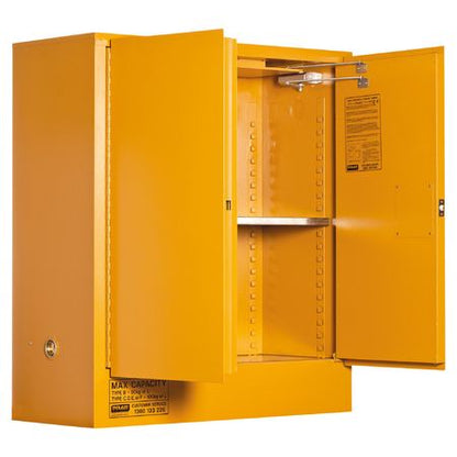 5530APO Organic Peroxide Storage Cabinet: 100L - 2 Doors - 2 Shelves