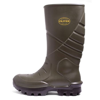 Oliver Safety Green PU Gumboots