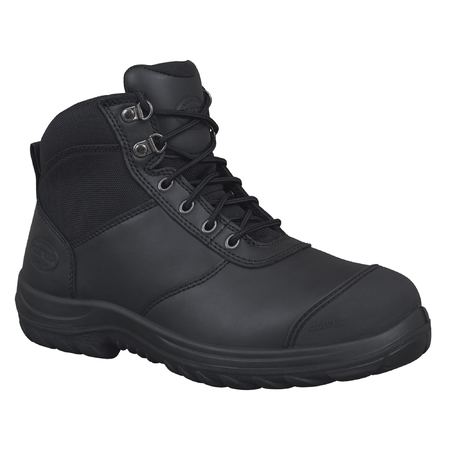 34660 Oliver Black Zip Sided Ankle Safety Boot