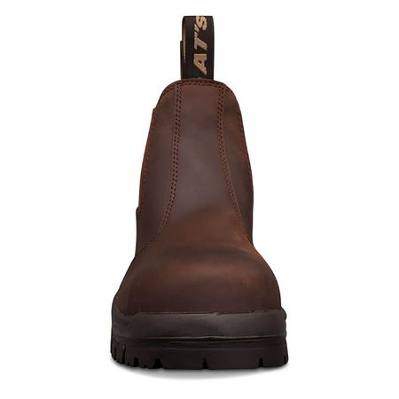 Oliver 45627 Brown Elastic Sided Safety Boot