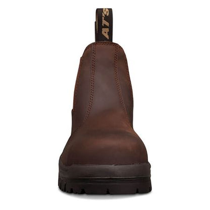 Oliver 45627 Brown Elastic Sided Safety Boot
