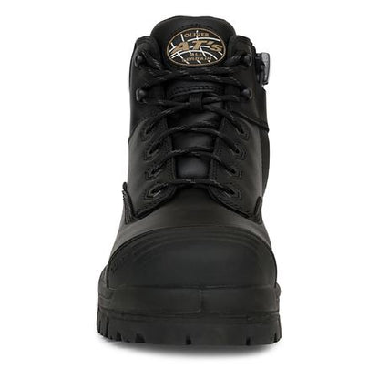 Oliver 45640Z 130mm Black Zip Sided Hiker Safety Boot