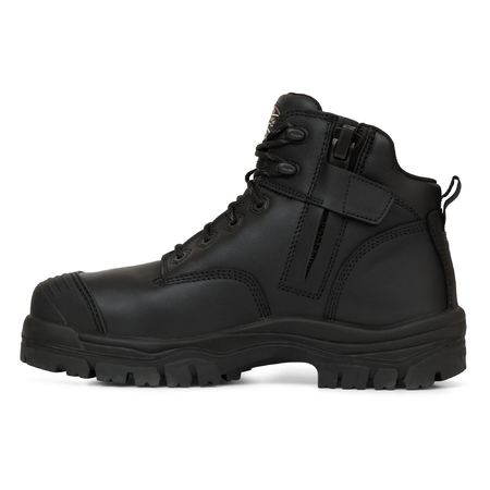 Oliver 45640Z 130mm Black Zip Sided Hiker Safety Boot