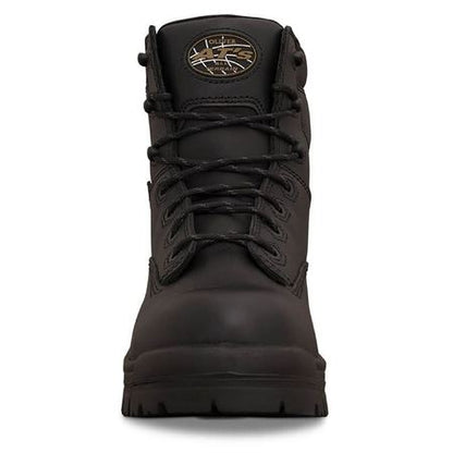 Oliver 45645 150mm Black Lace Up Safety Boot