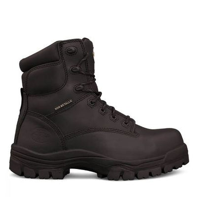 Oliver 45645 150mm Black Lace Up Safety Boot