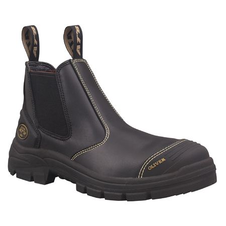 Oliver 55320 Black Elastic Sided Safety Boot