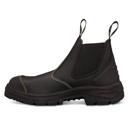 Oliver 55320 Black Elastic Sided Safety Boot