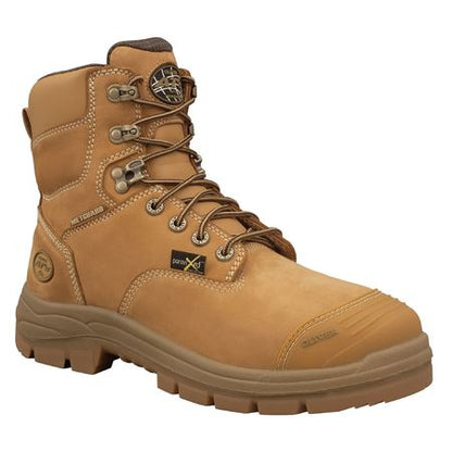55336 Oliver 150mm Wheat Lace Up Met Safety Boot