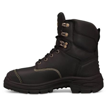 55346 Oliver 150mm Black Lace Up Met Safety Boot