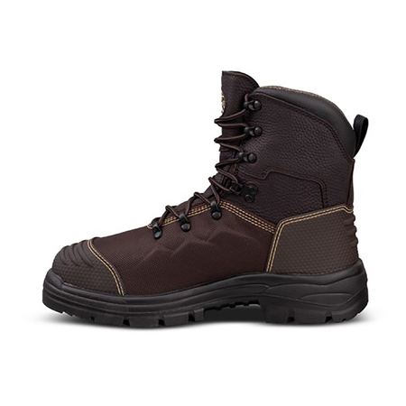 65490 Oliver 150mm Brown Lace-up Safety Boot
