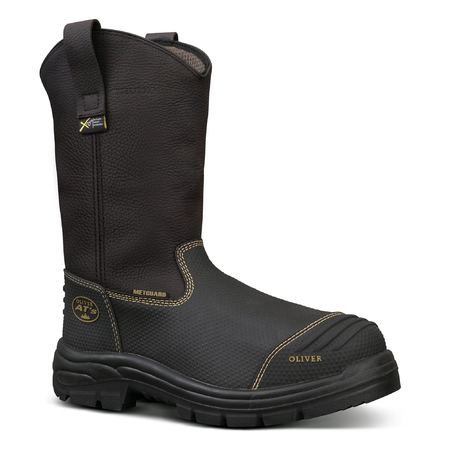 65493 Oliver 240mm Brown Pull On Riggers Safety Boot