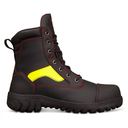 66460 Oliver 180mm Black Smelter Safety Boot