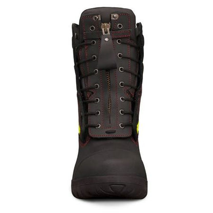 66495 Oliver 230mm Lace Up Structural Firefighters Safety Boot