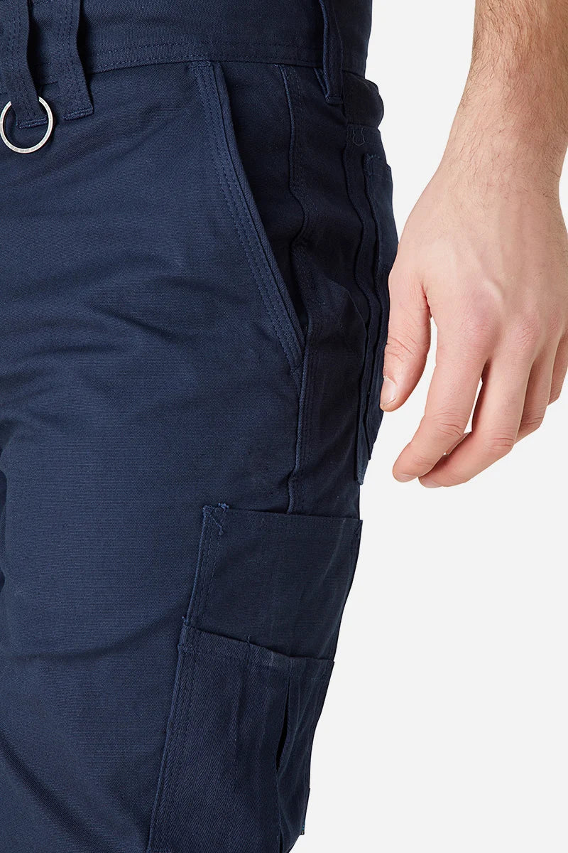Elwood Mens EWD103 Cuffed Work Pant - Navy