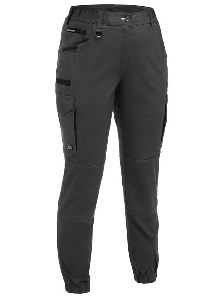 BPCL6237 Bisley Womens Flx & Move™ Elastic Waist Cargo Cuffed Pants