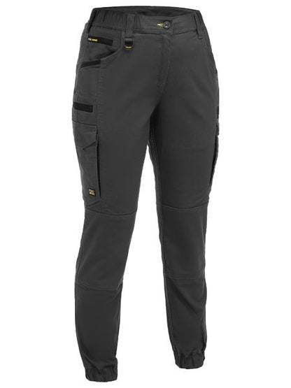 BPCL6237 Bisley Womens Flx & Move™ Elastic Waist Cargo Cuffed Pants