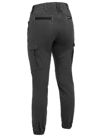 BPCL6237 Bisley Womens Flx & Move™ Elastic Waist Cargo Cuffed Pants