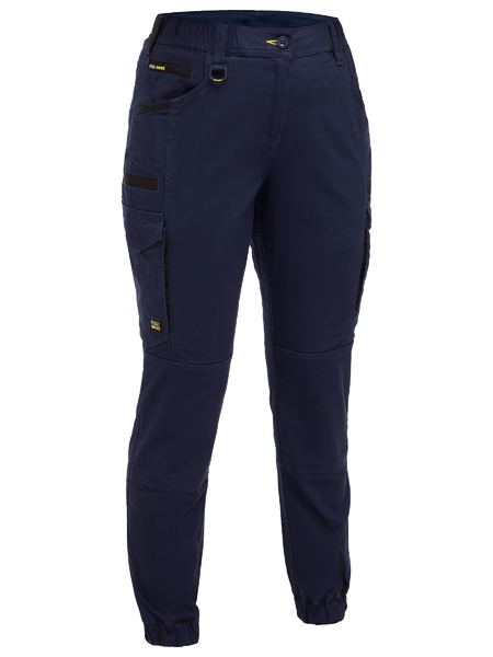 BPCL6237 Bisley Womens Flx & Move™ Elastic Waist Cargo Cuffed Pants
