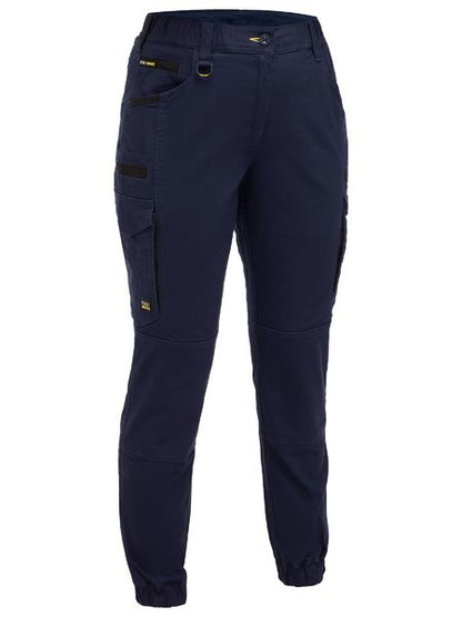 BPCL6237 Bisley Womens Flx & Move™ Elastic Waist Cargo Cuffed Pants