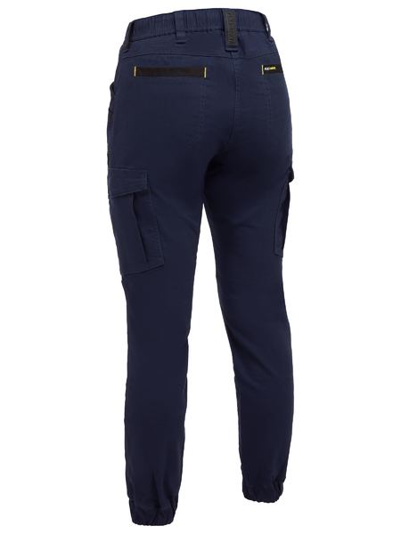BPCL6237 Bisley Womens Flx & Move™ Elastic Waist Cargo Cuffed Pants