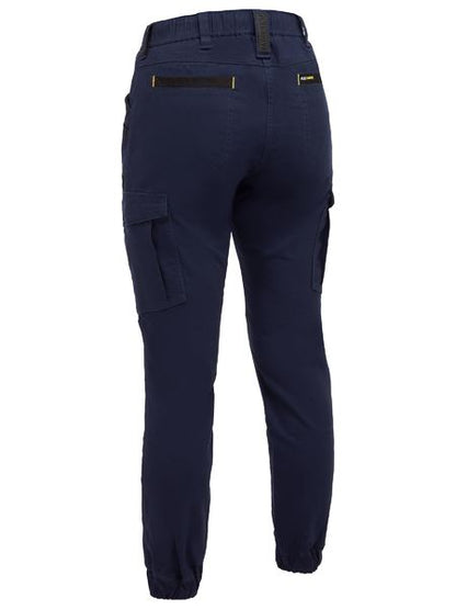 BPCL6237 Bisley Womens Flx & Move™ Elastic Waist Cargo Cuffed Pants