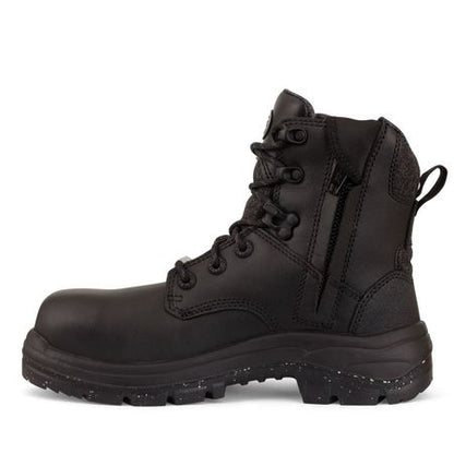 Oliver 59446Z 150mm Women's Black Zip Sided Safety Boot