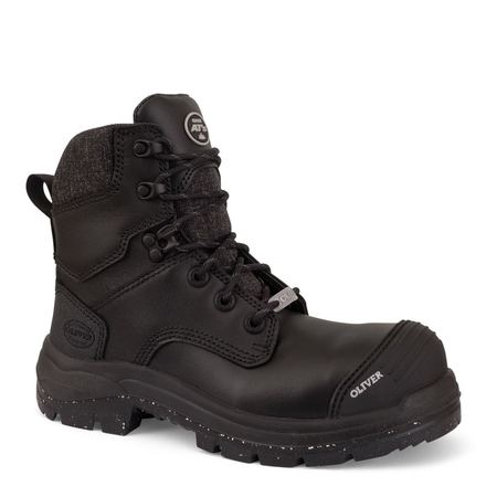 Oliver 59445Z 150mm Women's Black Zip Sided Safety Boot