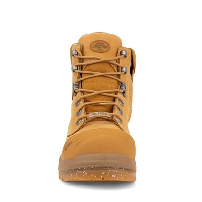 Oliver 59432Z 150mm Women's Wheat Zip Sided Safety Boot