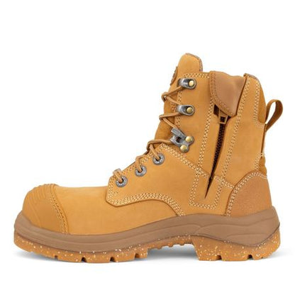 Oliver 59432Z 150mm Women's Wheat Zip Sided Safety Boot