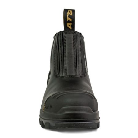 Oliver 54520 Black Elastic Sided Safety Boot