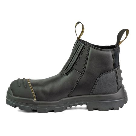 Oliver 54520 Black Elastic Sided Safety Boot