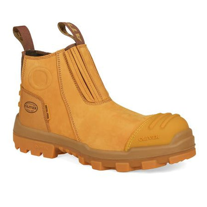 Oliver 54522 Wheat Elastic Sided Safety Boot