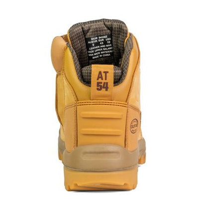 Oliver 54530Z 130mm Wheat Zip Sided Safety Boot