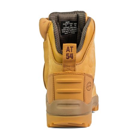 Oliver 54533Z 150mm Wheat Zip Sided Boot with Low-Cut Collar Safety Boot