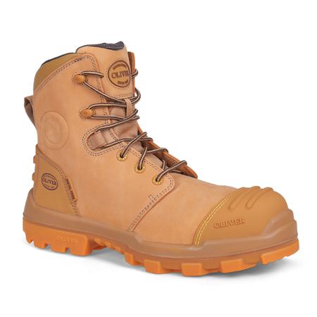Oliver 54552Z 150mm Stone Zip Sided Safety Boot