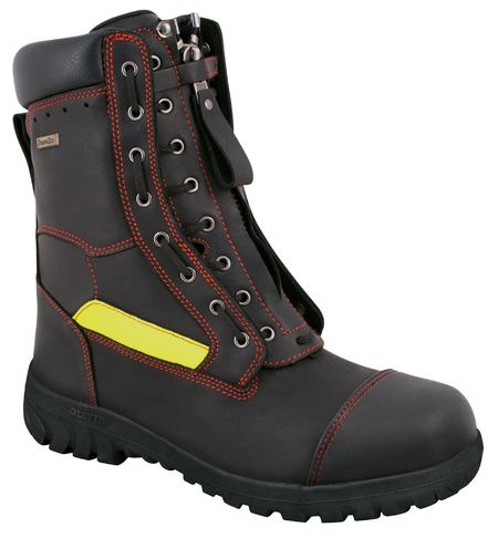66495F Oliver Women's 230mm Lace Up Structural Firefighters Safety Boot