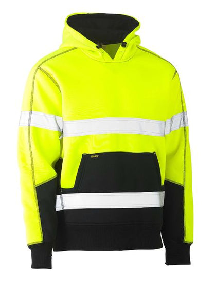 Bisley BK6619T Taped Two Tone Fleece Hoodie Pullover