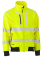 Bisley BJ6979T Taped Hi Vis Soft Shell Bomber Jacket