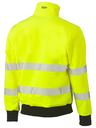 Bisley BJ6979T Taped Hi Vis Soft Shell Bomber Jacket
