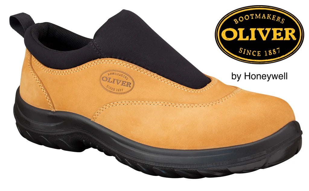 Oliver Slip-on WB34 Safety Shoe Wheat 34615